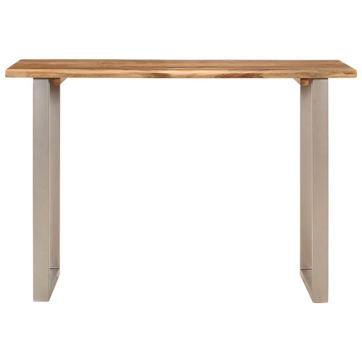 VIDAXL Table a dîner 110x50x76 cm Bois d'acacia solide