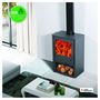 Voir la diapositive 6 : Juan Panadero Poêle à bois 7,4 Kw avec bûcher - BAYONNE PREMIUM