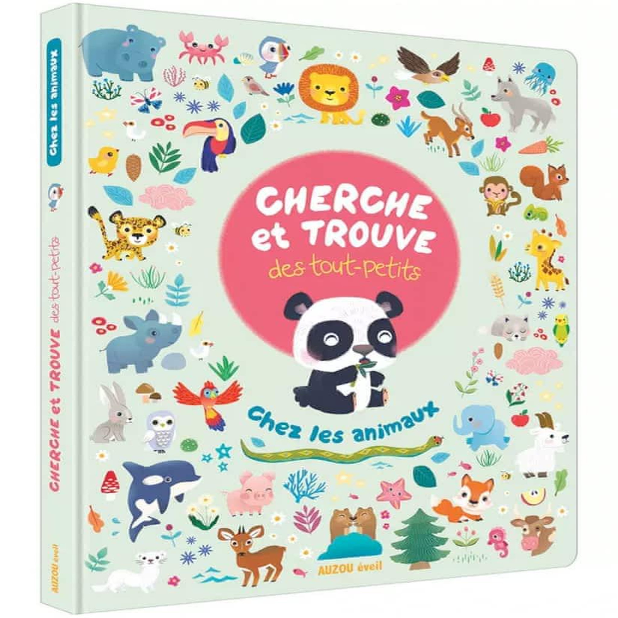 CHERCHE ET TROUVE DES TOUT-PETITS CHEZ LES ANIMAUX, Rohrbach Sophie