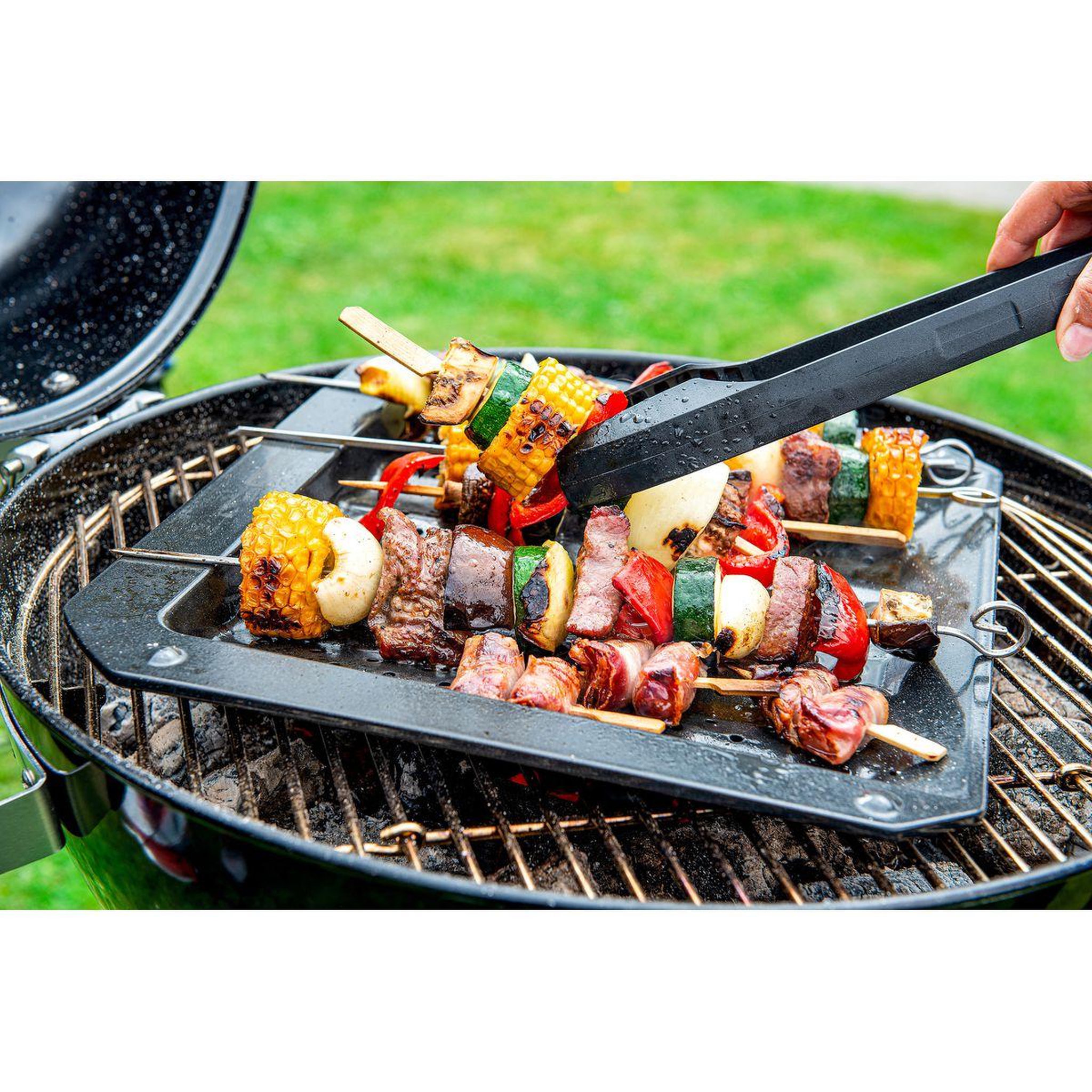 Voir la diapositive 2 : Fackelmann Pince à barbecue multifonction en plastique 32,5 cm fackelmann barbecue