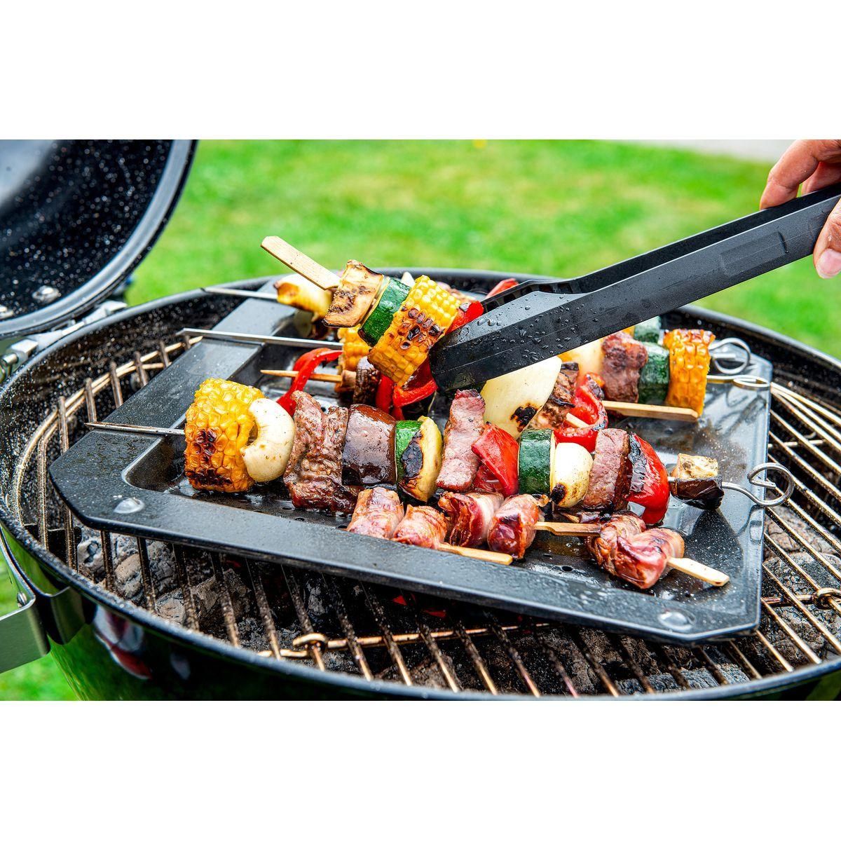 Fackelmann Pince à barbecue multifonction en plastique 32,5 cm Fackelmann Barbecue