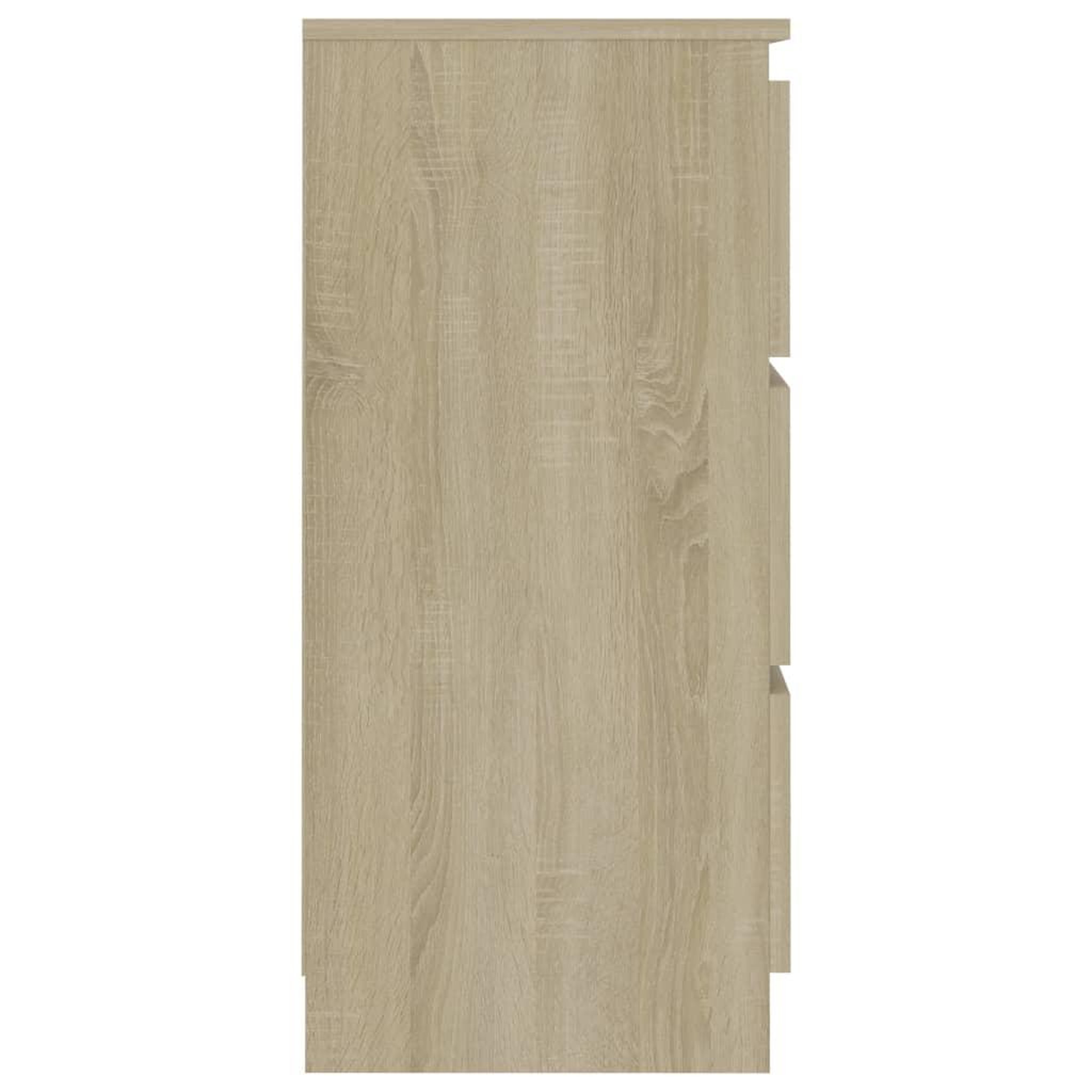 Voir la diapositive 5 : VIDAXL Buffet Chene sonoma 60x35x76 cm Bois d'ingenierie
