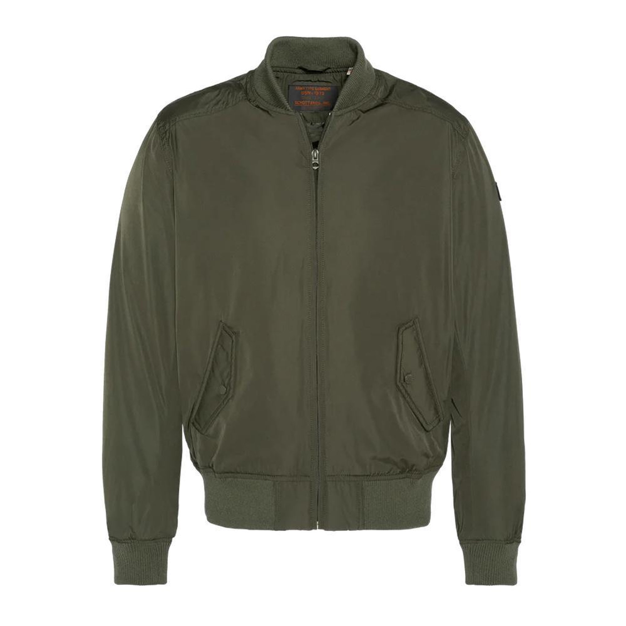 Schott Blouson Kaki Homme Schott ASTRA. Coloris disponibles : Vert