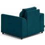 Voir la diapositive 3 : LISA DESIGN Camelia - fauteuil avec poche en velours