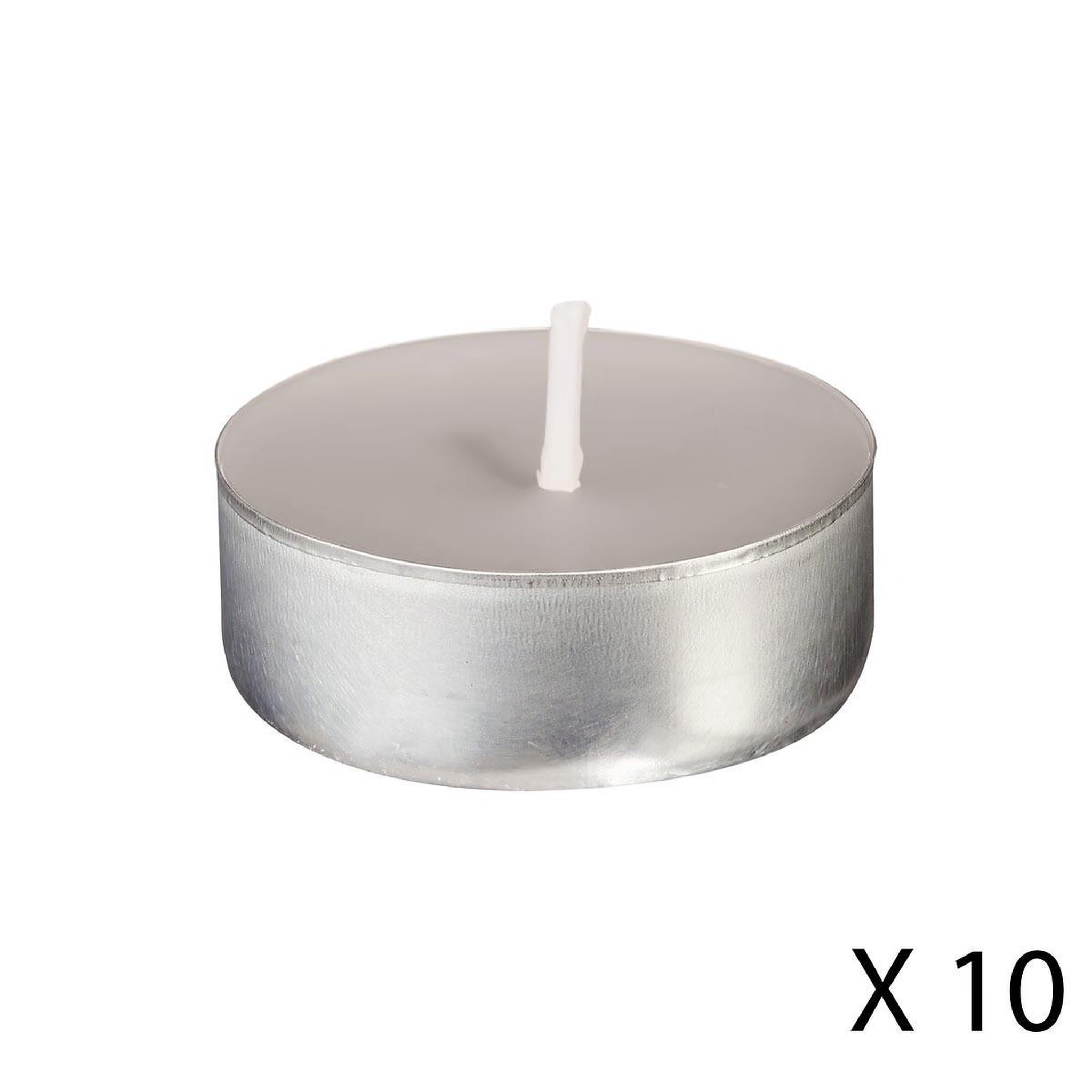 Voir la diapositive 3 : COMPTOIR DE LA BOUGIE Lot de 30 bougies chauffe-plat parfumées 3,7cm jasmin