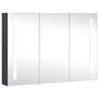 Voir la diapositive 2 : VIDAXL Armoire de salle de bain a miroir LED 89x14x62 cm