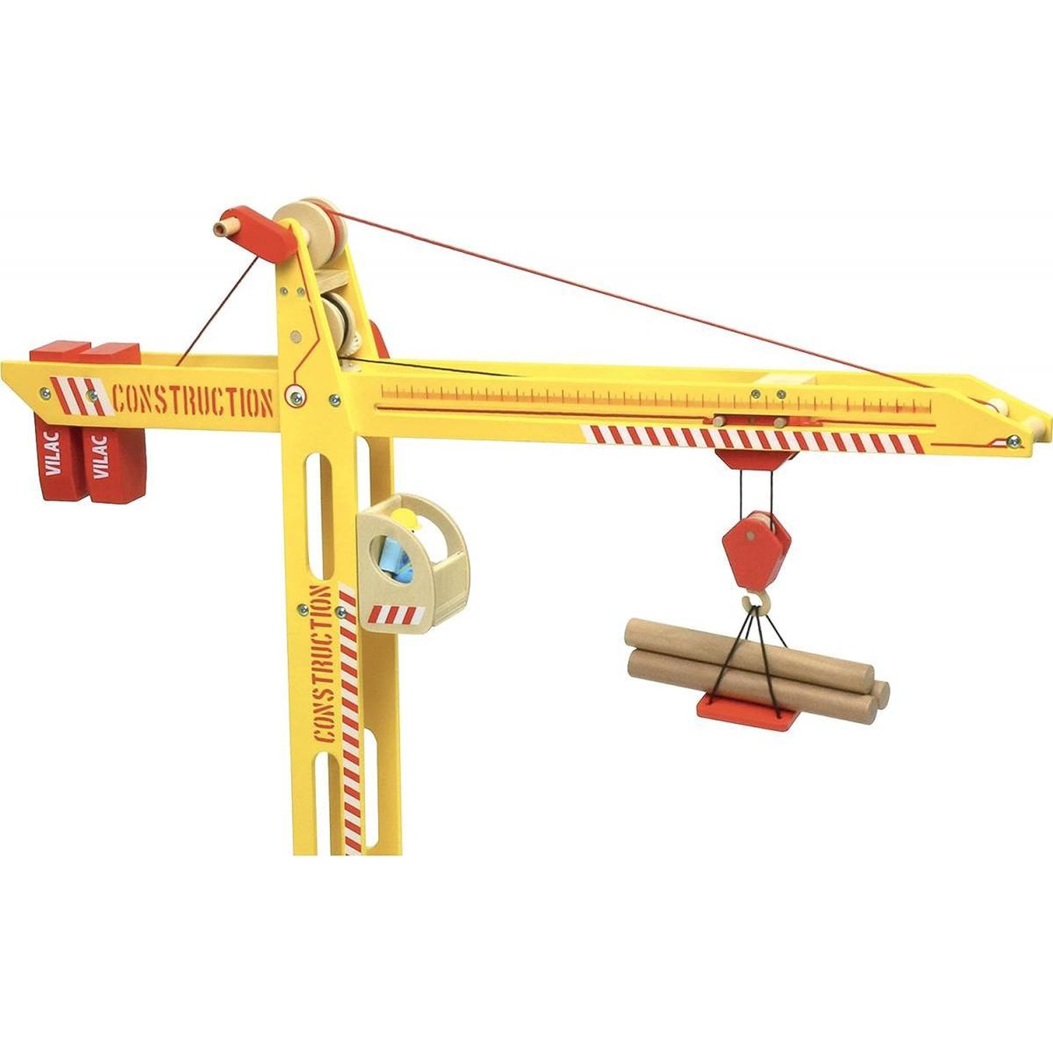 Voir la diapositive 3 : Vilac Grande Grue en bois