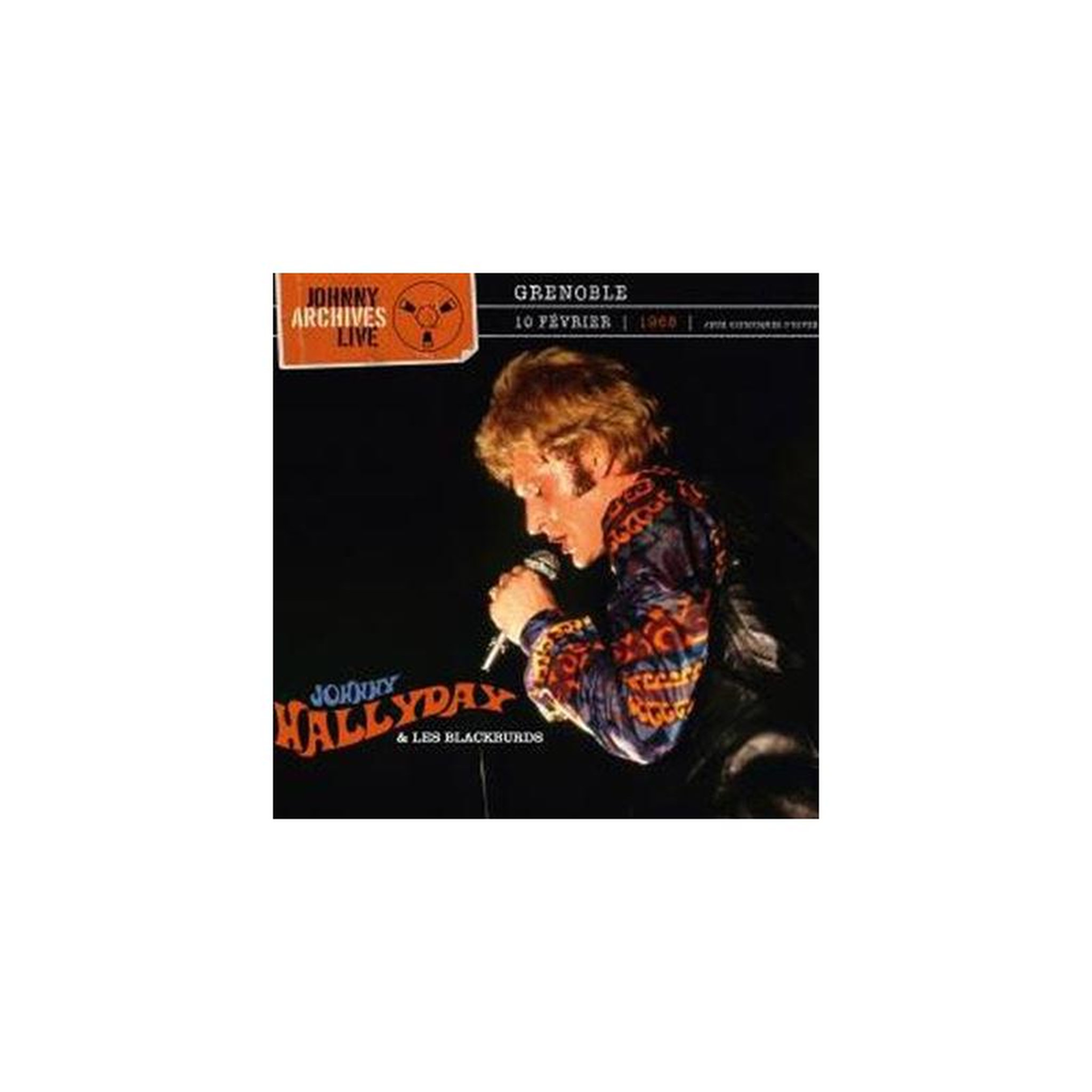 MERCURY Vinyle double johnny hallyday live grenoble 1968 édition limitée numérotée, rock francophone