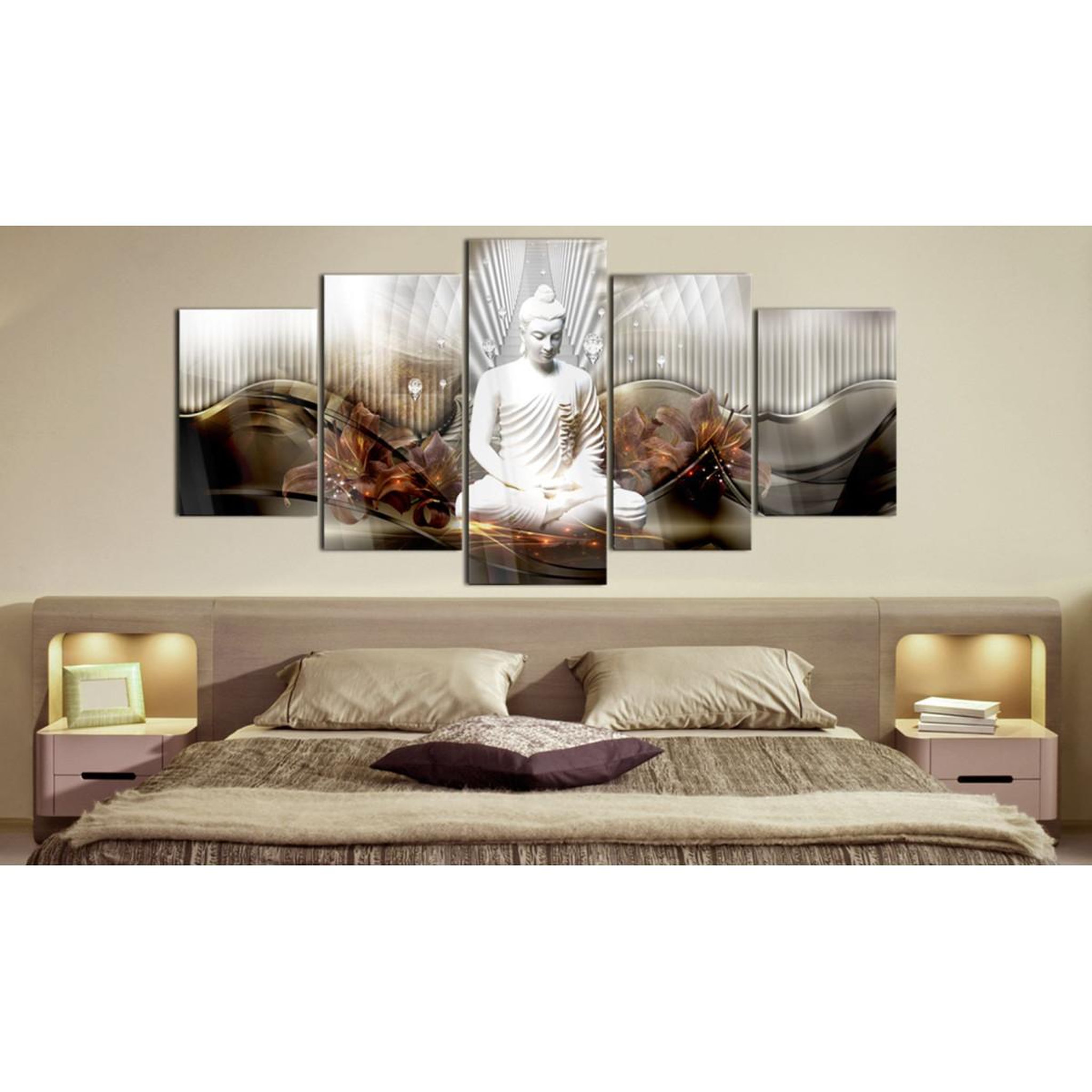 Voir la diapositive 2 : Paris Prix Tableau sur Verre Acrylique  Crystal Calm