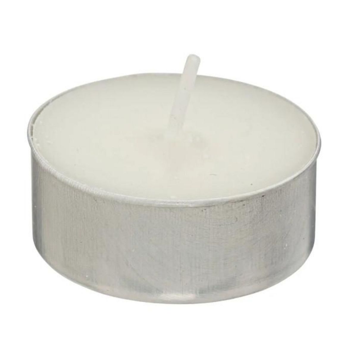 ATMOSPHERA Lot de 18 Bougies Chauffe-Plat  Hugo  3,7cm Blanc