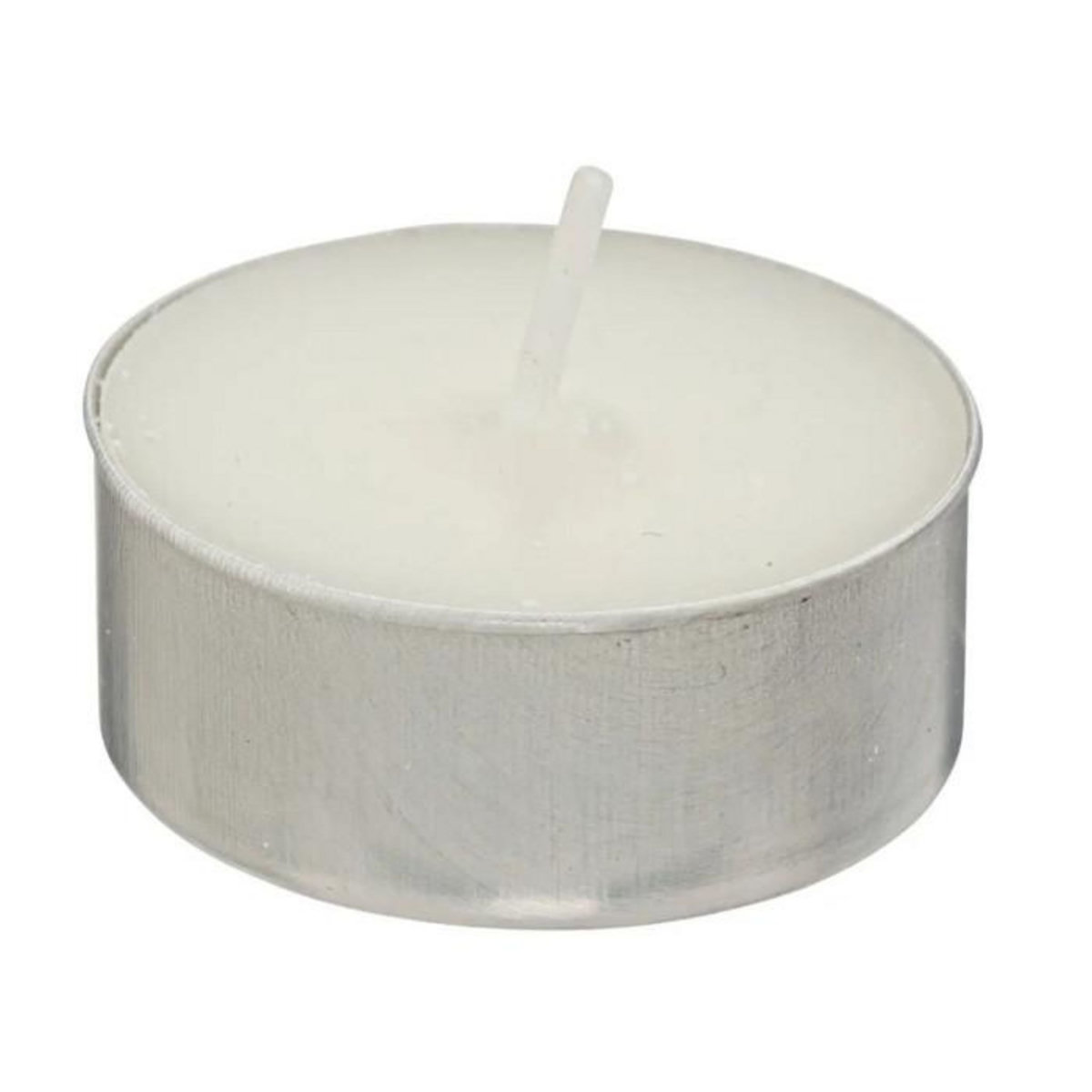 ATMOSPHERA Lot de 18 Bougies Chauffe-Plat  Hugo  3,7cm Blanc