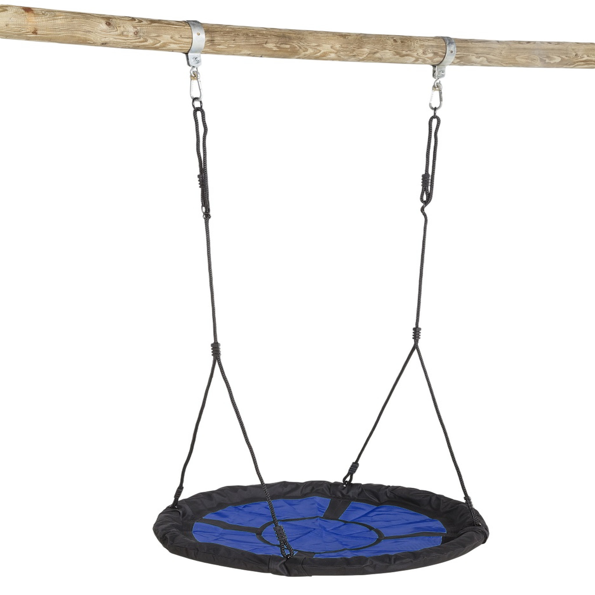 Voir la diapositive 5 : Balançoire Nid Swibee bleu
