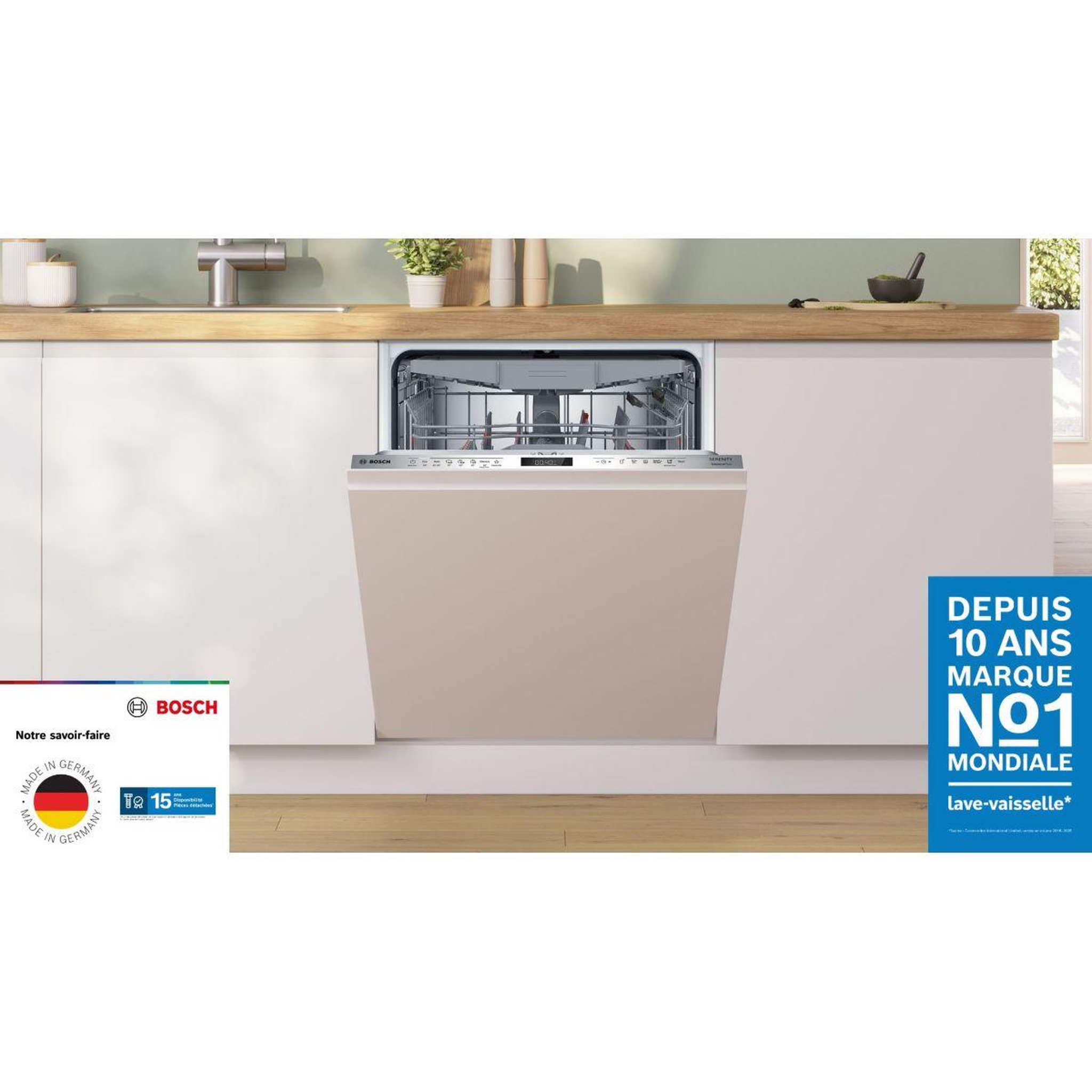 Voir la diapositive 2 : BOSCH Lave vaisselle encastrable smv6ecx22e