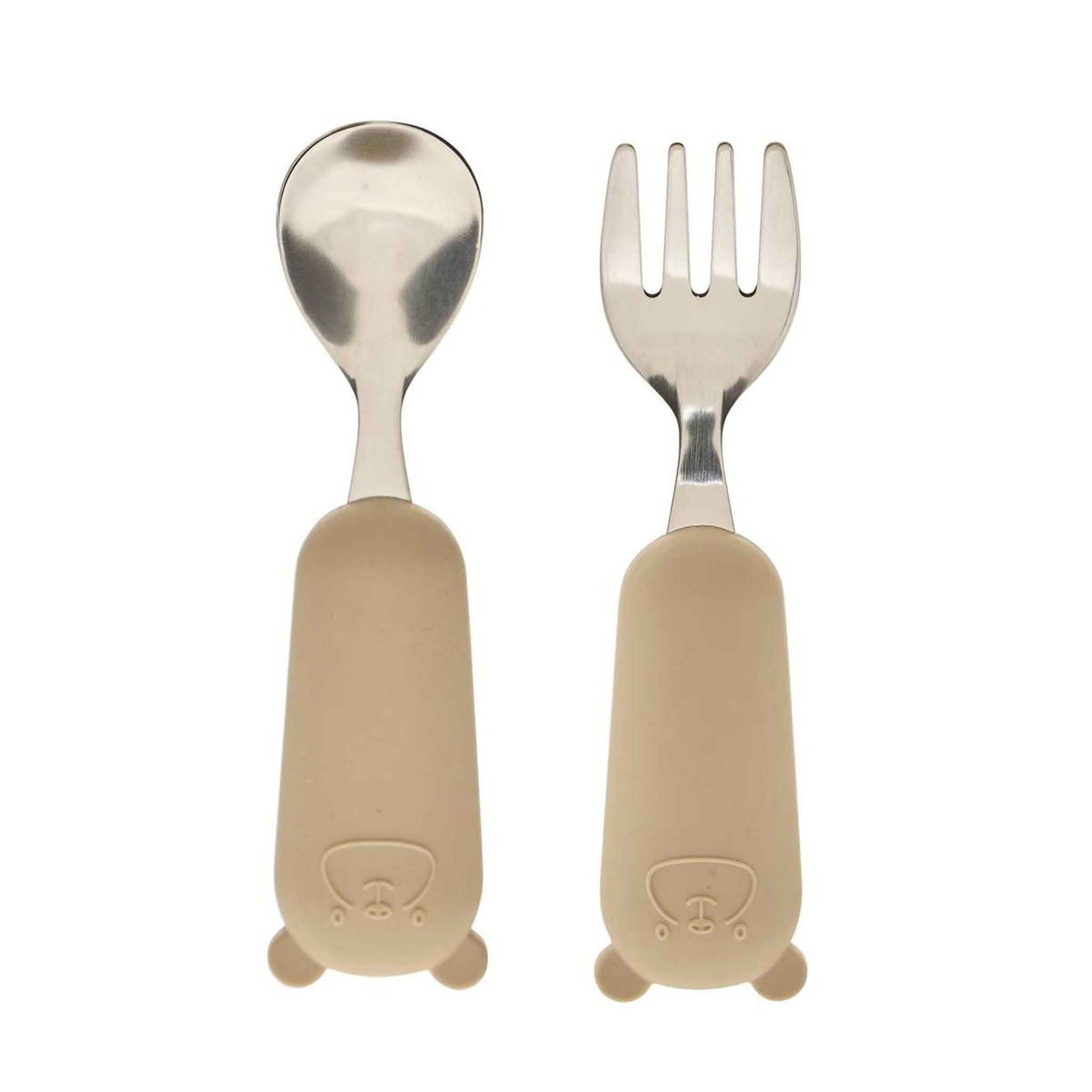 Atmosphera Kids Set couverts enfant  yum  16cm beige