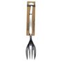Voir la diapositive 2 : Grande fourchette de service inox 25.5 cm