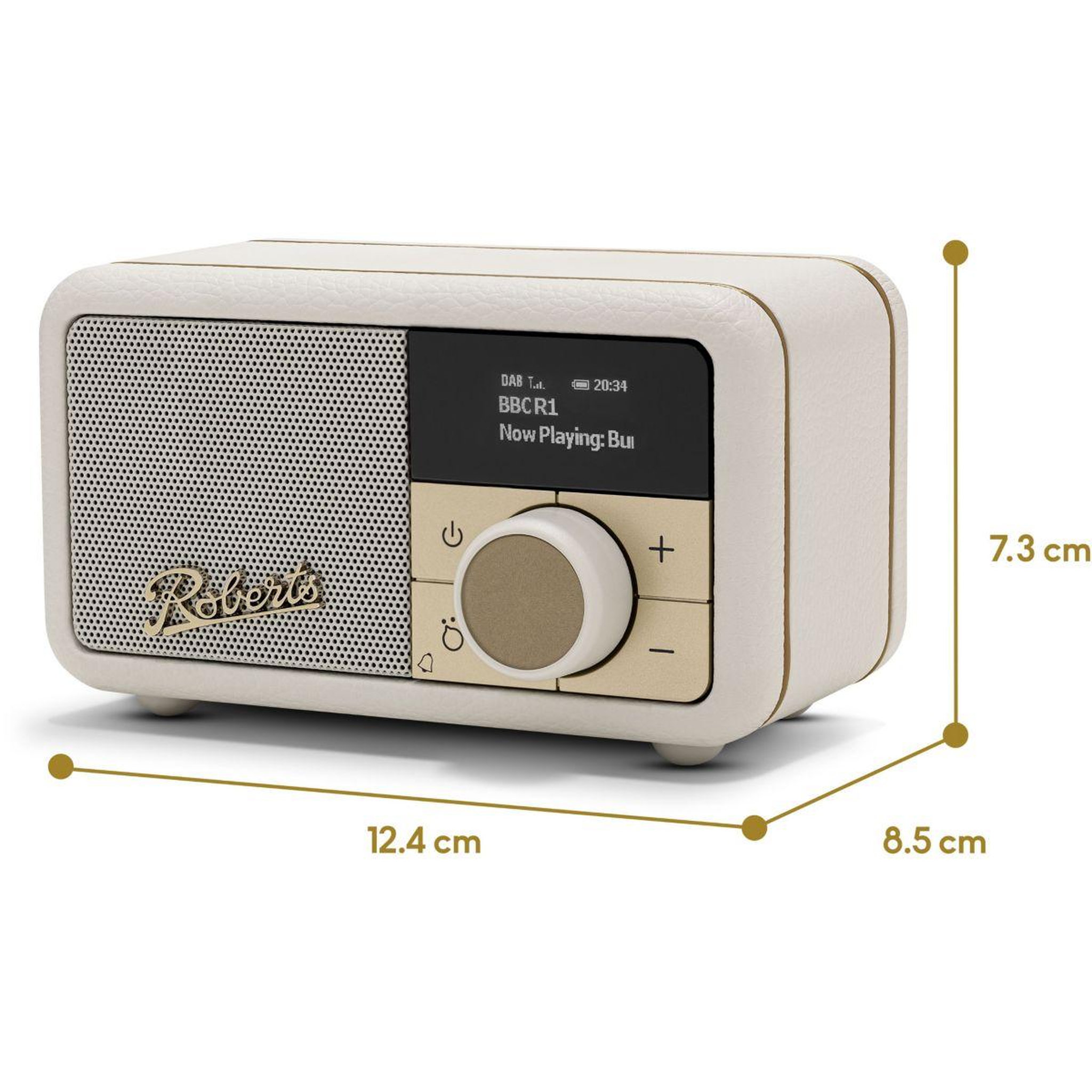 Voir la diapositive 5 : ROBERTS Radio DAB REVIVAL PETITE 2 PASTEL CREME