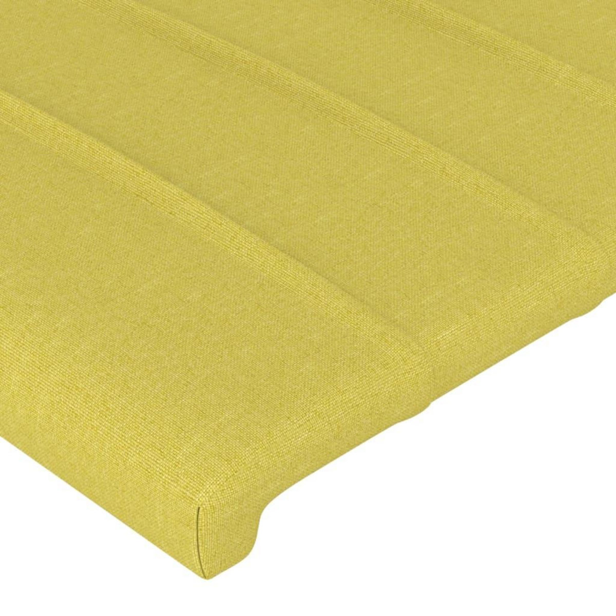 VIDAXL Tete de lit Vert 100x5x78/88 cm Tissu