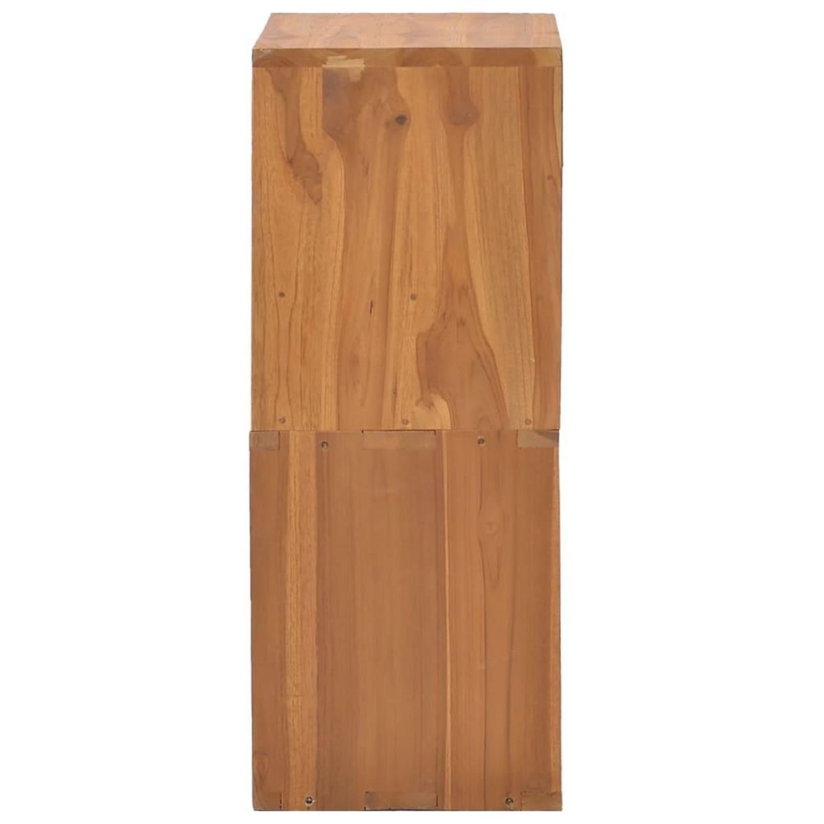 VIDAXL Armoire de rangement 40x30x76 cm Bois de teck massif