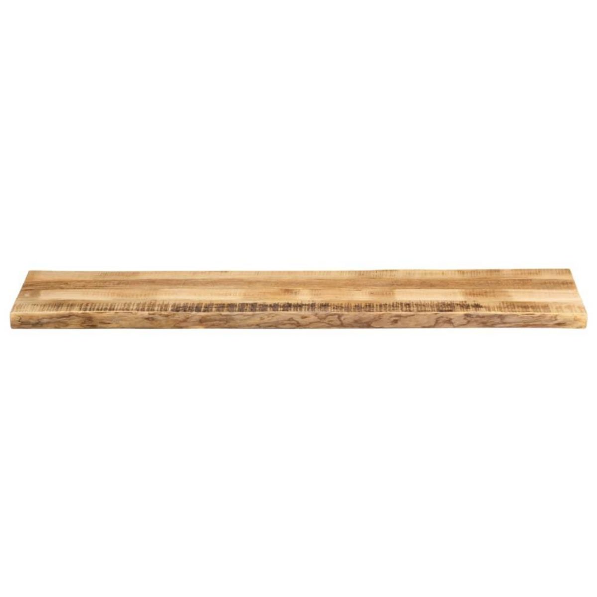 VIDAXL Dessus de table bord vivant 180x40x2,5 cm bois de manguier brut