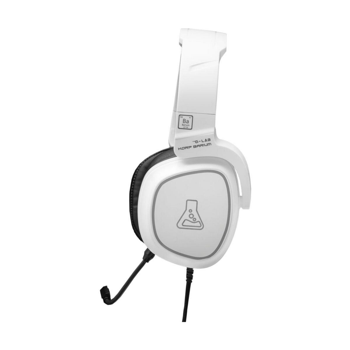 THE G-LAB Casque gamer KORP BARIUM Blanc