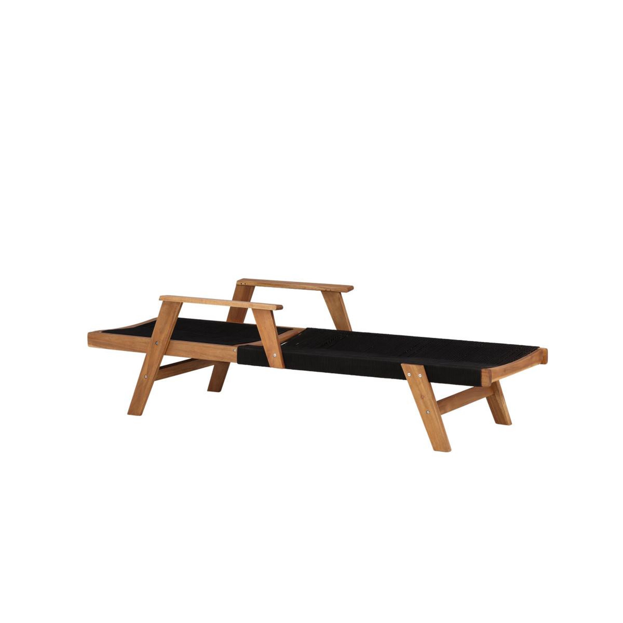 Voir la diapositive 5 : Paris Prix Chaise longue en bois  little john  115cm naturel