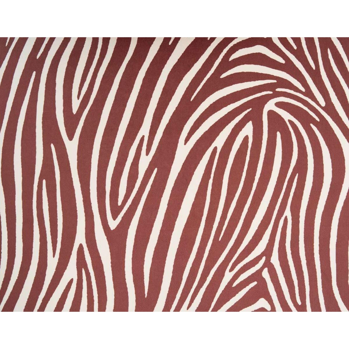 LISA DESIGN Arty - module d'assise sans accoudoirs zèbre en velours