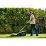 Voir la diapositive 5 : Ryobi Tondeuse a Gazon RYOBI -   poussée HYBRIDE 36V (alimentation par 2 batteries ONE+™) - coupe 37 cm + 2 batteries 5 Ah & charg. - RY18LMH