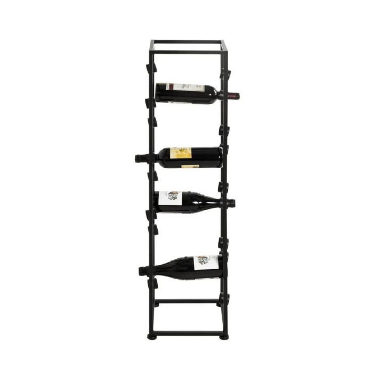 Paris Prix Range-Bouteilles  18 Compartiments  104cm Noir