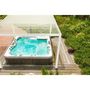 Voir la diapositive 1 : OMBREA Pergola Bioclimatique 4 pieds blanc 3,6x3,6m OMBREA®