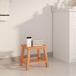 VIDAXL Tabouret 29x22,5x25,5 cm Bois massif de noyer