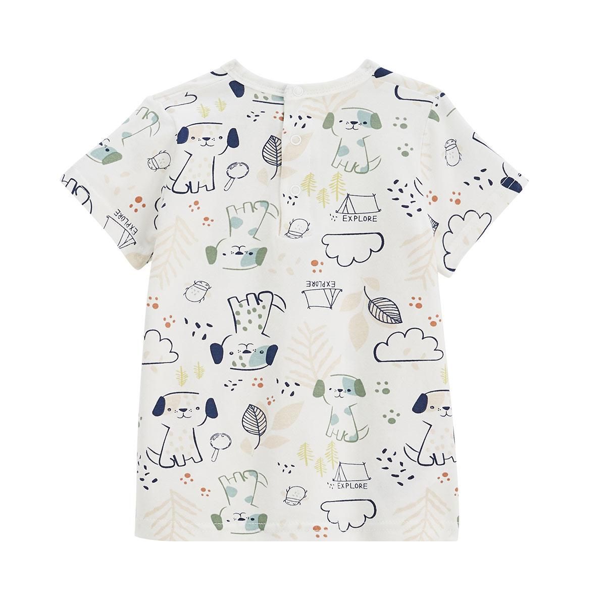 Petit Béguin Ensemble salopette bébé et t-shirt Elliot