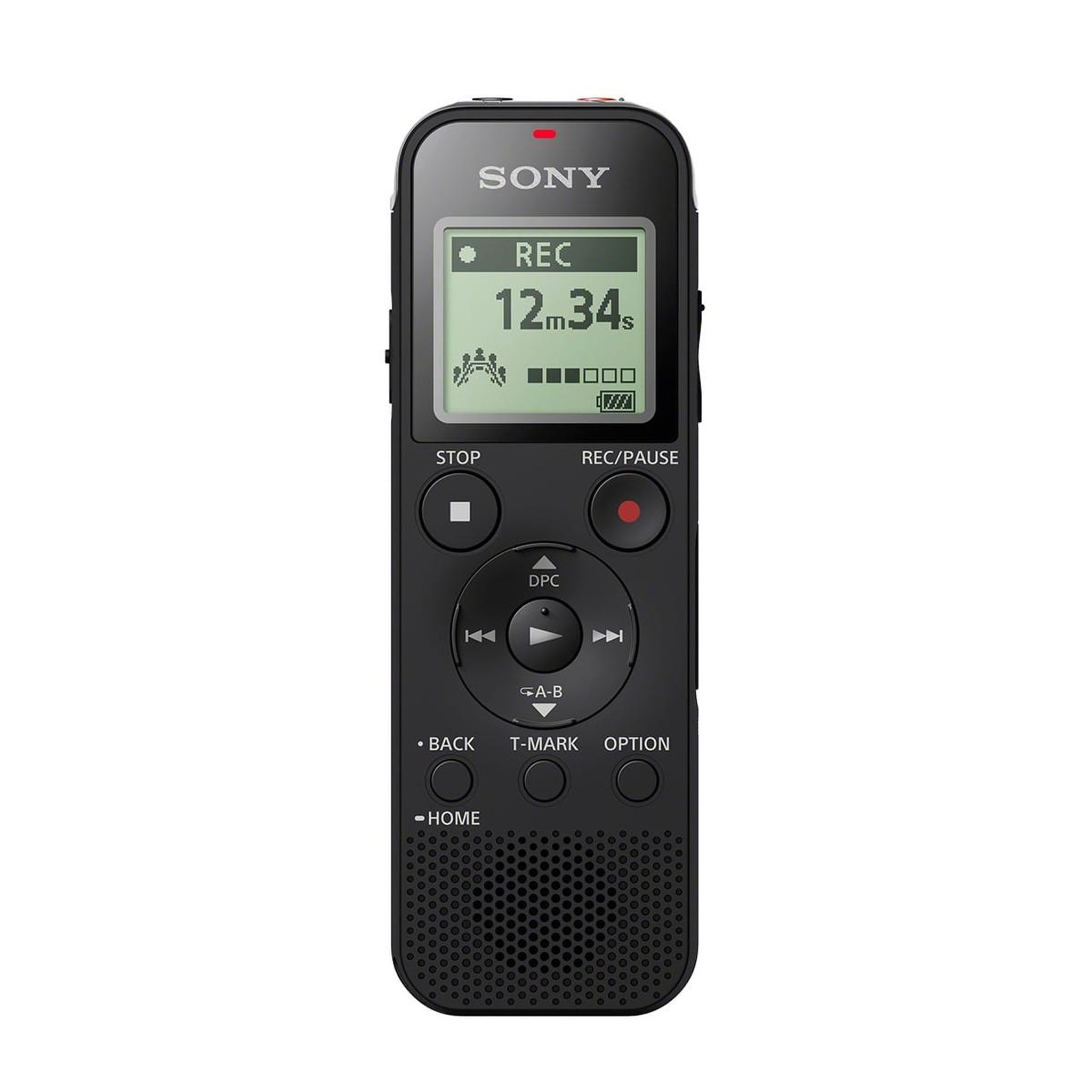 Voir la diapositive 2 : Dictaphone Sony ICD-PX470 Noir