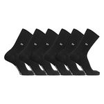 PIERRE CARDIN Lot de 3 Paires de chaussettes de ville unies modèle PC 00399. Coloris disponibles : Noir