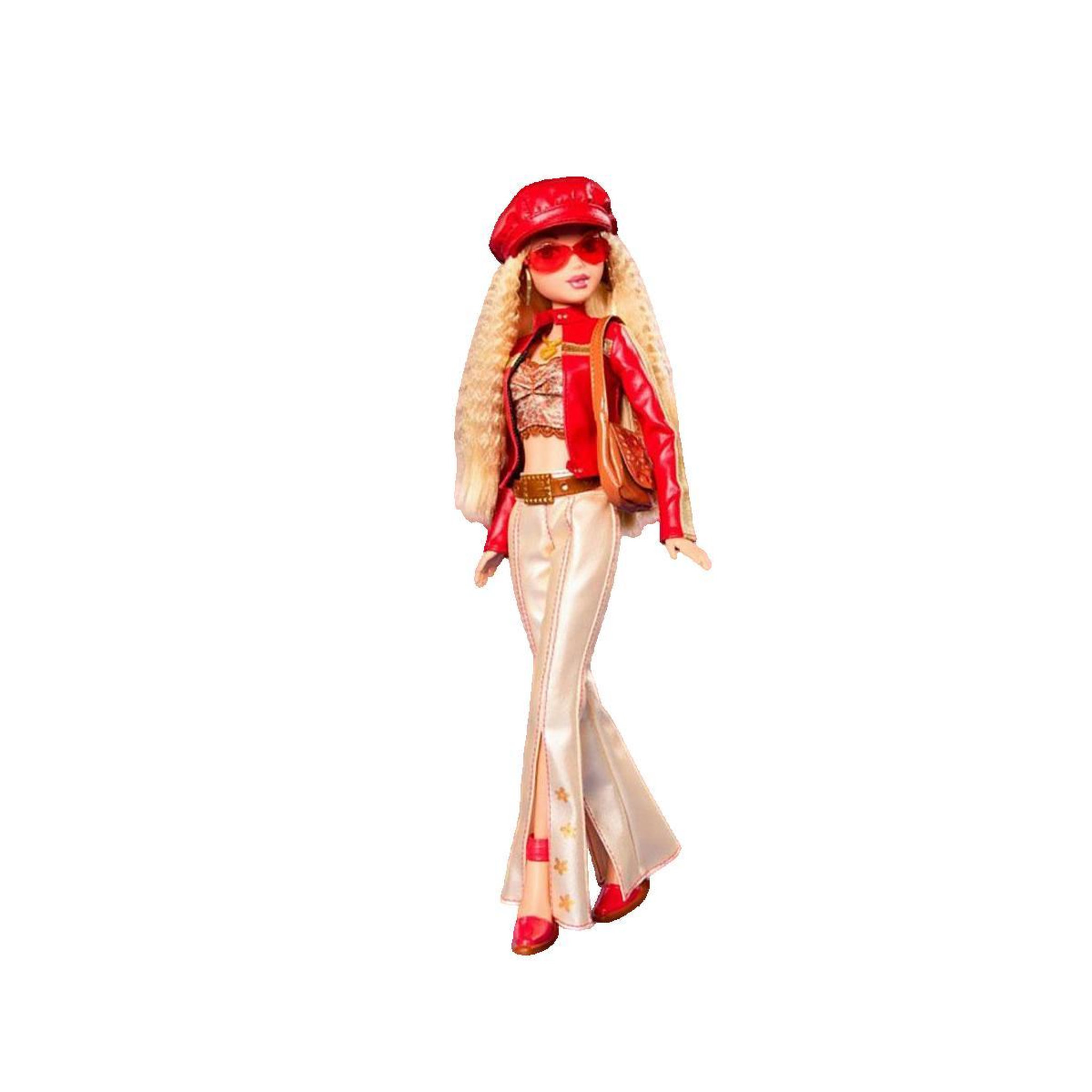 Voir la diapositive 3 : MATTEL Poupée Barbie Mattel My Scene rouge et crème