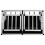 Voir la diapositive 3 : VIDAXL Cage pour chien a double porte 89 x 69 x 50 cm