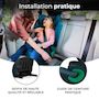 Voir la diapositive 4 : KINDERKRAFT Rehausseur auto isofix groupe 2 3 siege reglable