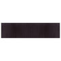 Voir la diapositive 2 : VIDAXL Tapis rectangulaire marron fonce 100x400 cm bambou