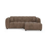 Voir la diapositive 1 : LISA DESIGN Curtis - canapé d'angle droit 4 places en simili