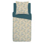 Voir la diapositive 2 : Parure housse de couette en microfibre motif floral THEODORA
