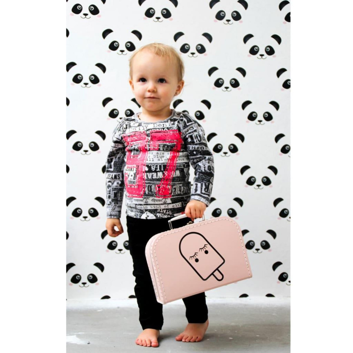 Noordwand Noordwand Papier peint Fabulous World Panda Blanc