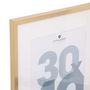 Voir la diapositive 2 : ATMOSPHERA Cadre Photo en Verre  Manu  30x40cm Or
