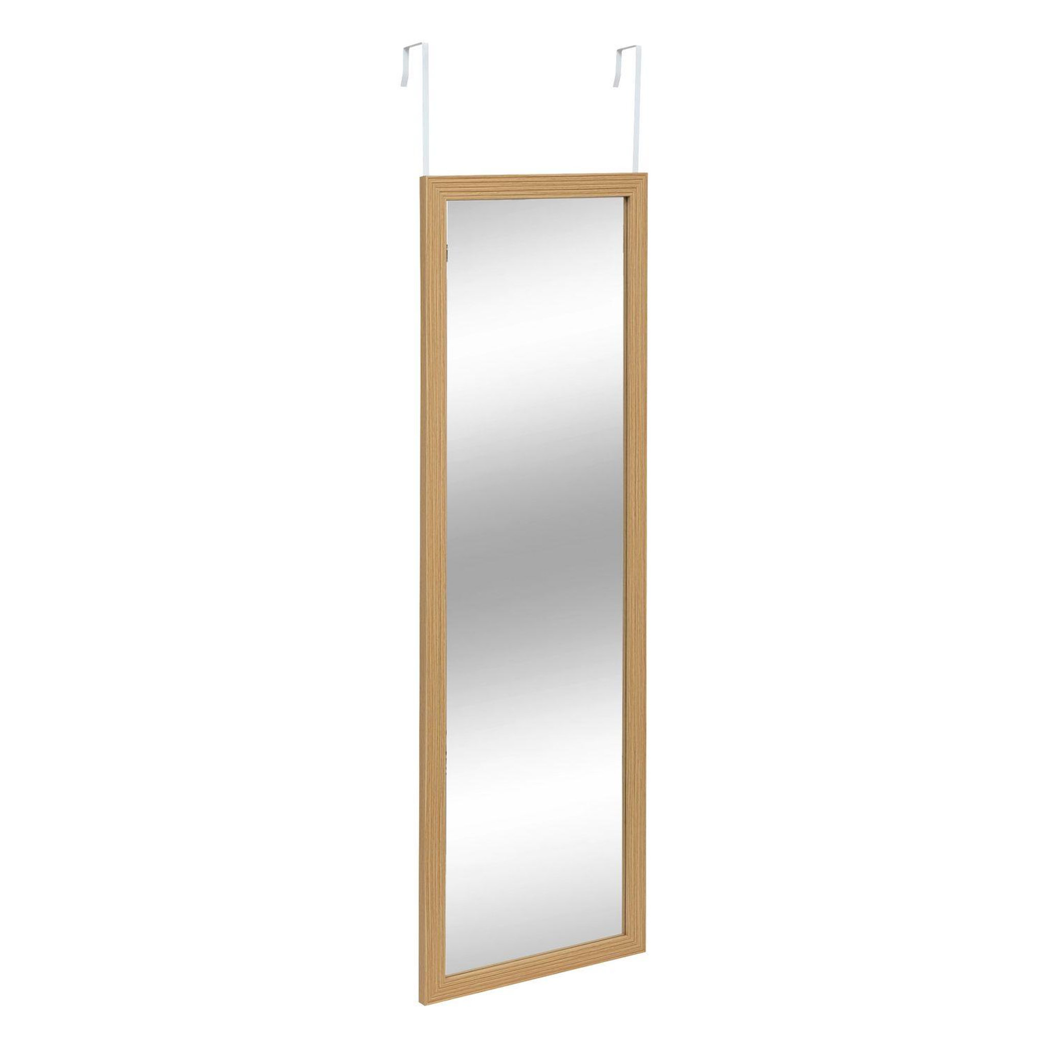FIVE Miroir de porte à suspendre en bois TASSO - Beige