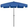 Voir la diapositive 2 : VIDAXL Parasol de plage bleu azure 200x125 cm