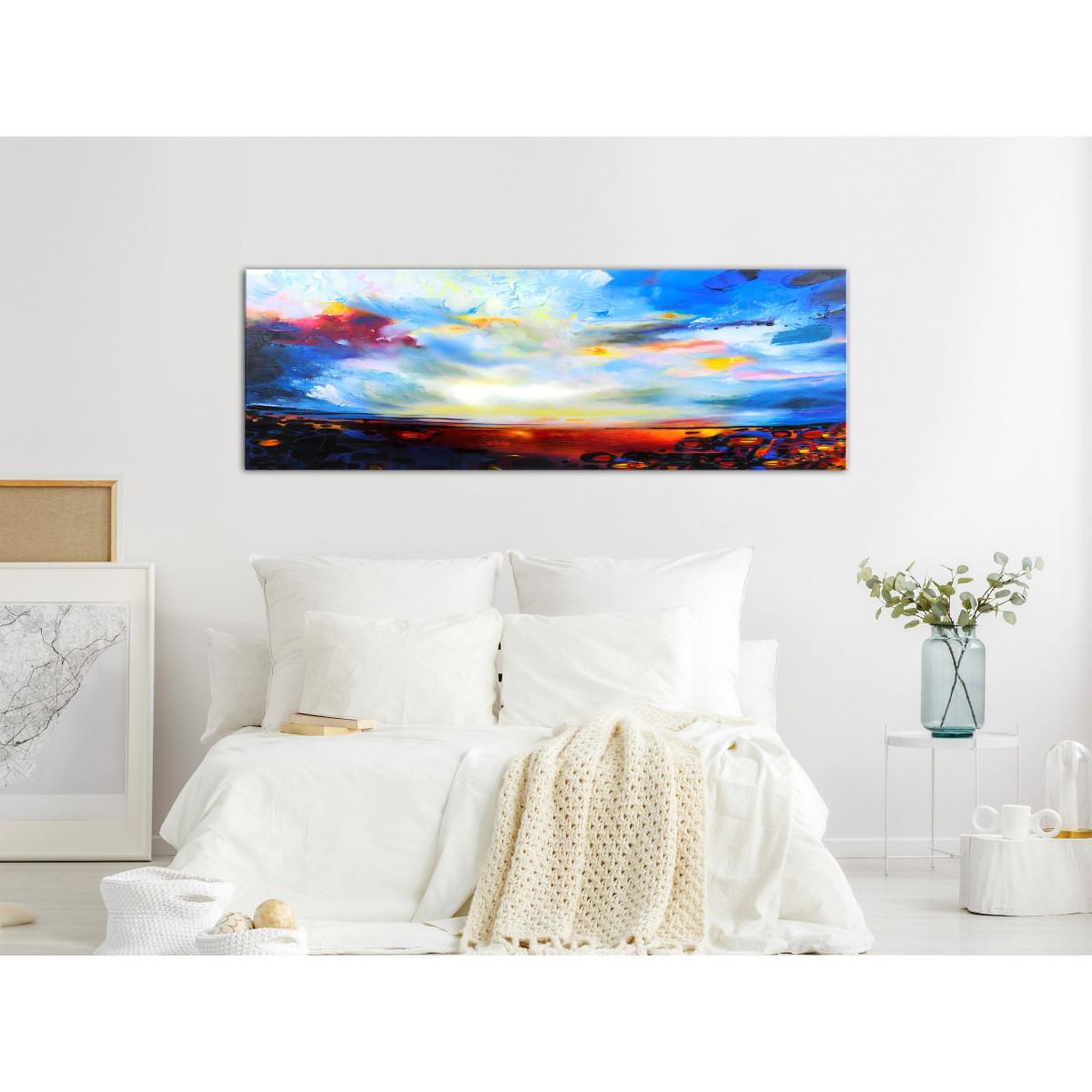Voir la diapositive 2 : Paris Prix Tableau Imprimé  Colourful Sky Narrow