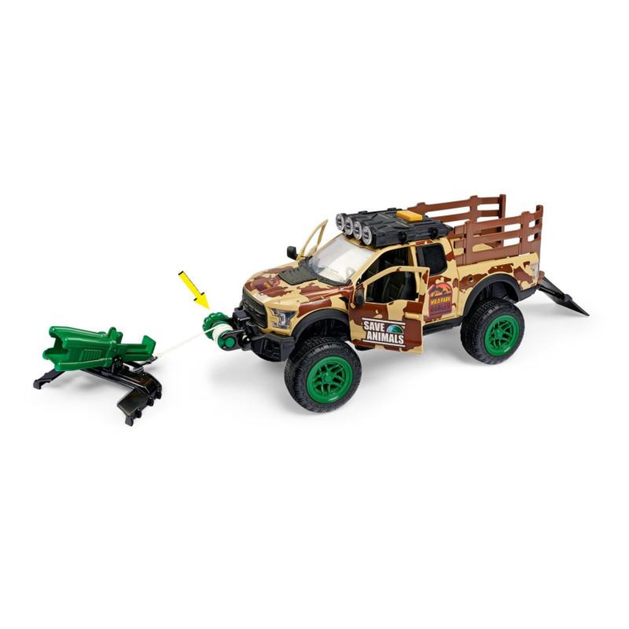Voir la diapositive 3 : Dickie Dickie Wild Park Ranger Playset 203837016