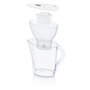 Voir la diapositive 2 : BRITA Carafe filtrante MARELLA Blanche + 2 cartouches MAXTRA+
