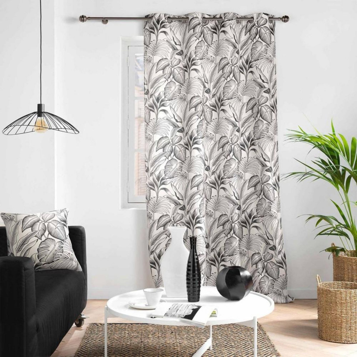 Douceur d'Intérieur Rideau à œillets 140x260 Cabana naturel