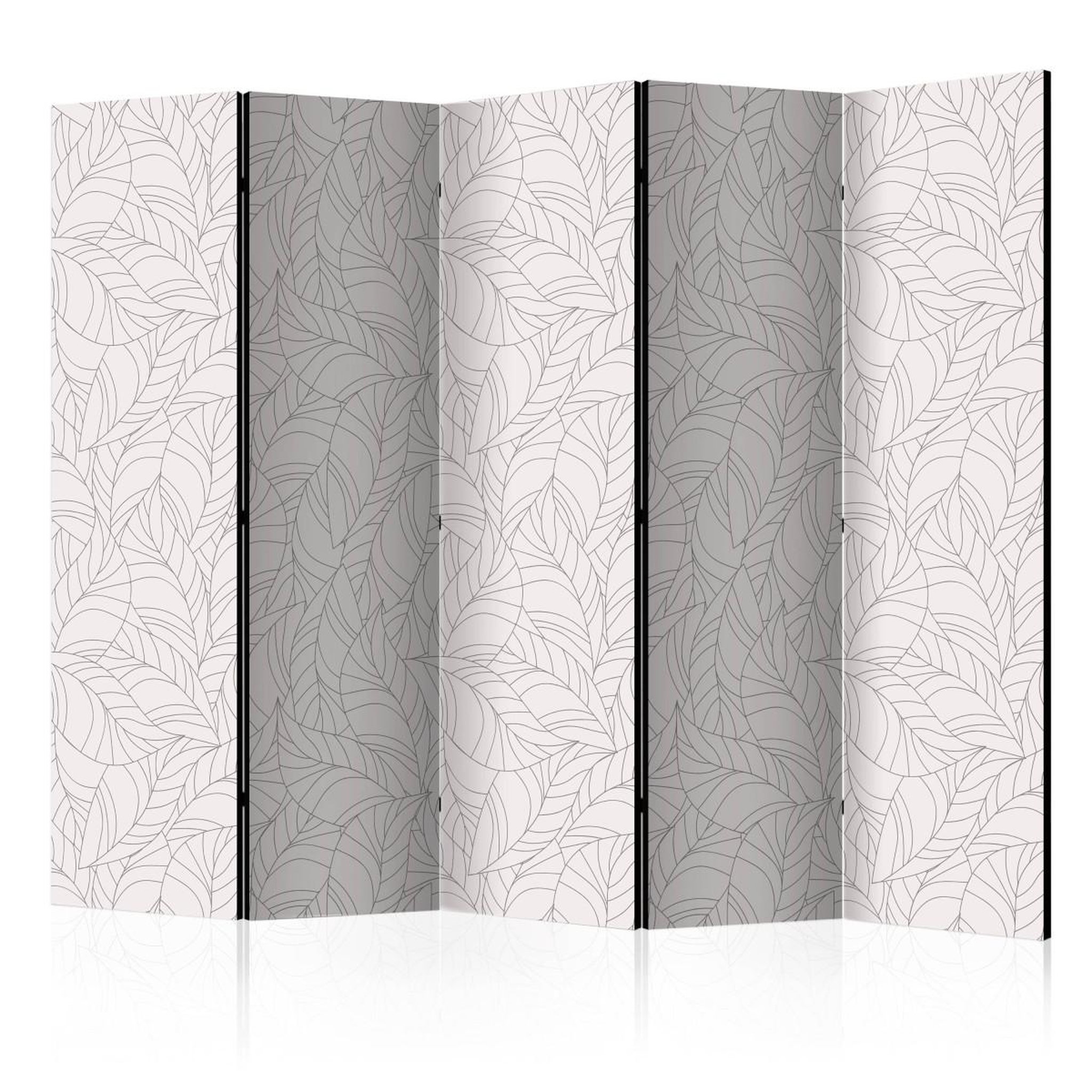 Paris Prix Paravent 5 volets  colourless leaves  172x225cm