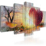 Voir la diapositive 1 : Paris Prix Tableau Imprimé  Lovers' Autumn