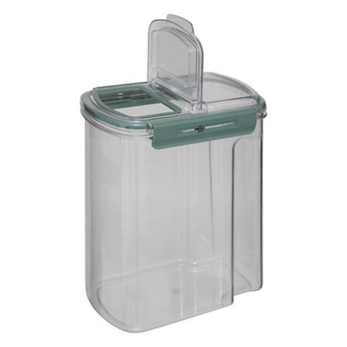 FIVE Boîte de Conservation Double Verseur  Neo  3,5L Transparent